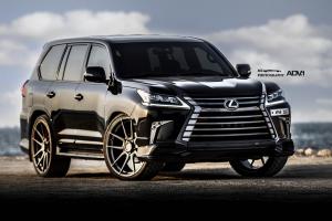 Lexus LX570 on ADV.1 Wheels (ADV5.0 M.V1 CS) 2016 года